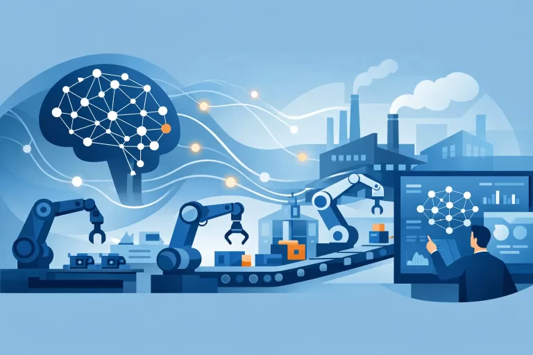 Trainable Neural Controllers for Factories