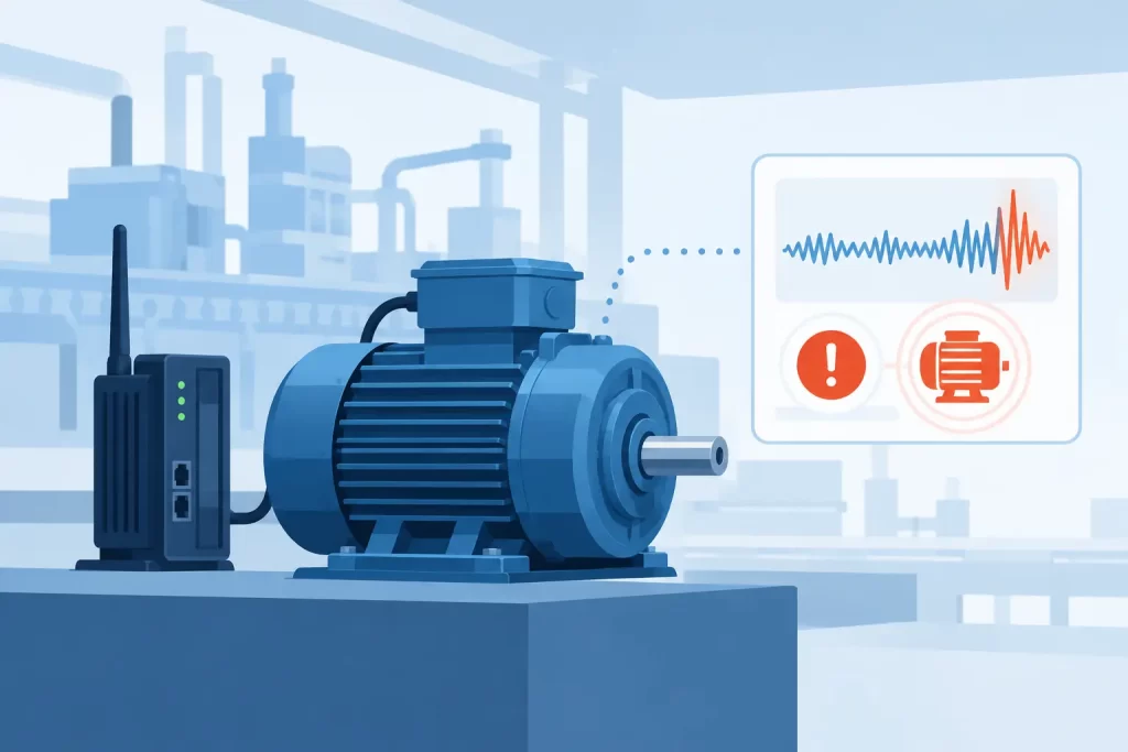Motor Failure Recognition at the Industrial Edge